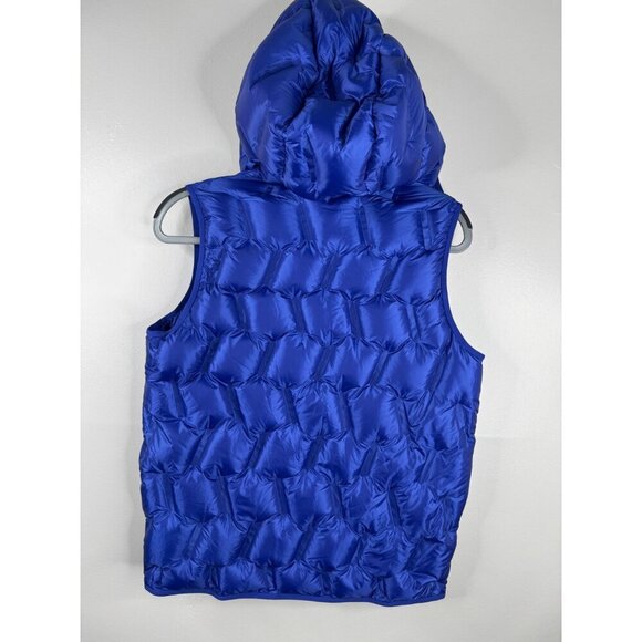 NWT Burberry Kids Quilted Down Vest Hoodie 12 Youth 12Y - Picture 6 of 14
